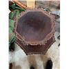 Image 2 : Two-Tier Ornate Wood Accent Table