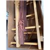 Image 3 : Wooden Tabletop Inkle Loom With Yarn