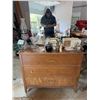 Image 2 : Wood Dresser with Mirror and Two Drawers