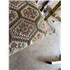 Image 5 : Needlepoint Upholstered Wooden Footstool