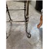 Image 3 : Metal and Wood Plant Stand, 28 Inch Height