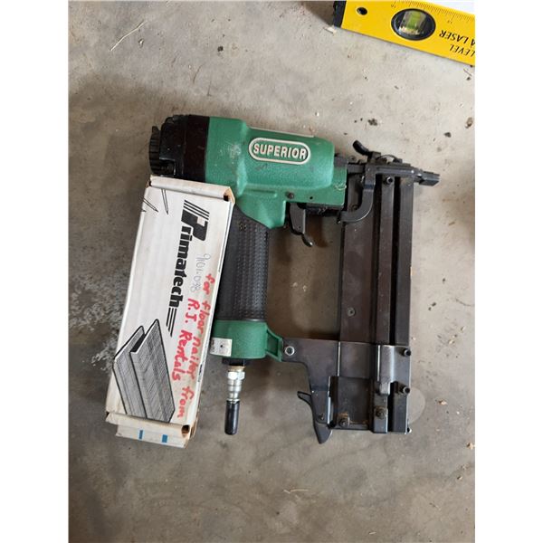 Superior Pneumatic Nail Gun with Primatch 18G