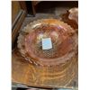 Image 1 : 4 Iridescent Pressed Glass Bowls