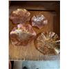 Image 4 : 4 Iridescent Pressed Glass Bowls