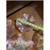 Image 8 : 4 Iridescent Pressed Glass Bowls