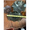 Image 12 : Carnival Glass Bowl and Tableware Lot