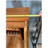 Image 15 : Oak Roll Top Desk with Multiple Drawers