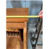 Image 16 : Oak Roll Top Desk with Multiple Drawers