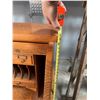 Image 17 : Oak Roll Top Desk with Multiple Drawers