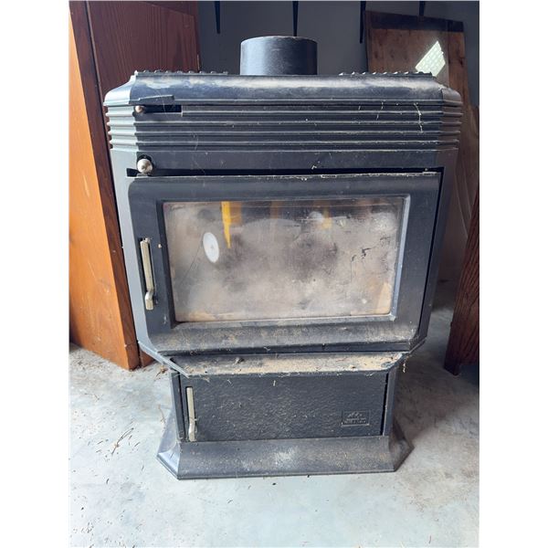Wood Burning Stove with Glass Door