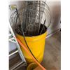 Image 1 : Rolled Metal Wire Fencing in Yellow Barrel