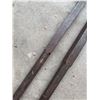 Image 3 : 3 Antique Metal Fence Posts
