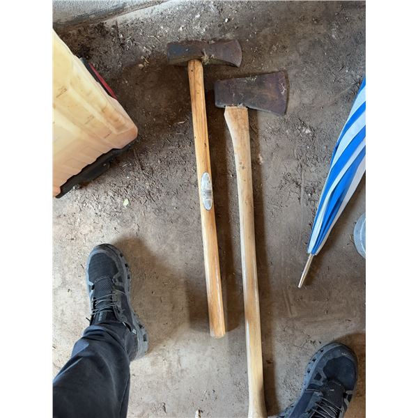 Wooden Handle Axes