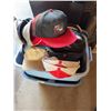 Image 1 : US Stove Company Wood Stove and Hats Lot