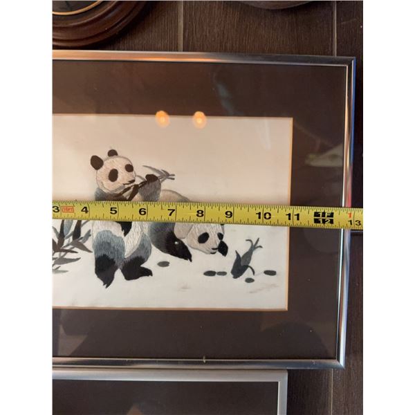 Chinese Panda Artworks, Framed