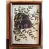 Image 1 : Framed Gorilla Painting on Canvas