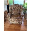 Image 2 : Floral Upholstery Wingback Armchair