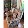 Image 4 : Floral Upholstery Wingback Armchair