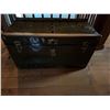 Image 2 : Metal and Wood Steamer Trunk with Lock