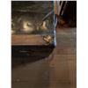 Image 4 : Metal and Wood Steamer Trunk with Lock