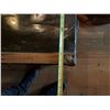 Image 8 : Metal and Wood Steamer Trunk with Lock