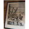 Image 2 : Framed Art Lot, Three Pieces Assorted