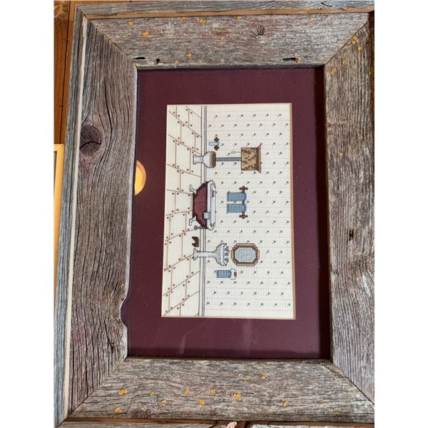 Three Framed Artworks