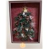 Image 4 : Framed Christmas Art Santa and Tree Set