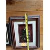 Image 7 : Framed Christmas Art Santa and Tree Set