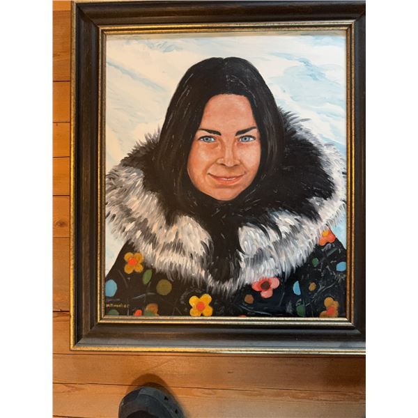 Portrait Painting Signed by Artist