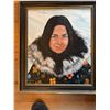 Image 1 : Portrait Painting Signed by Artist