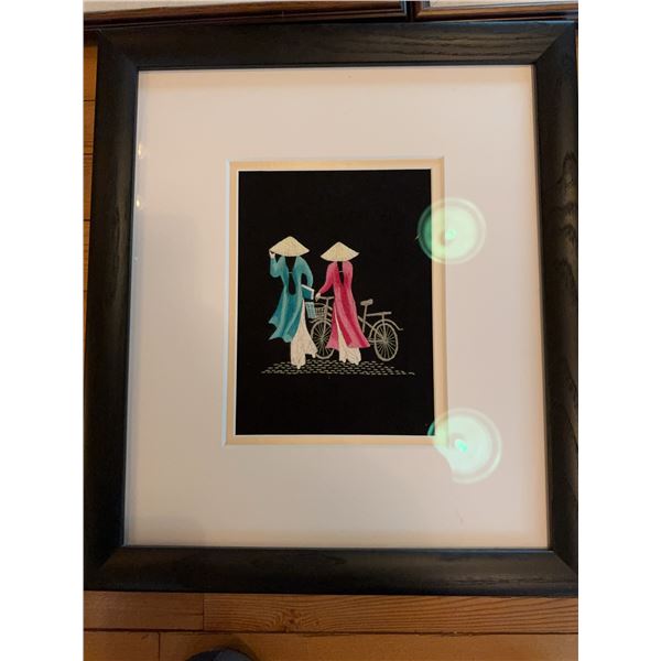 Vietnamese Silk Embroidery Artwork