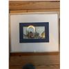Image 3 : Three Framed Artworks: Elephant and Sc