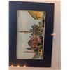 Image 5 : Three Framed Artworks: Elephant and Sc
