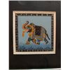 Image 8 : Three Framed Artworks: Elephant and Sc