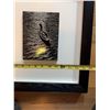 Image 3 : Framed Artworks: Boat Photo and Floral Waterc