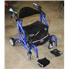 Image 1 : FUSION - 2 IN 1 F20 ROLLATOR + TRANSPORT WHEELCHAIR