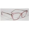 Image 2 : BEAUTIFUL SWAROVSKI GLASSES IN PINK CASE + BOX