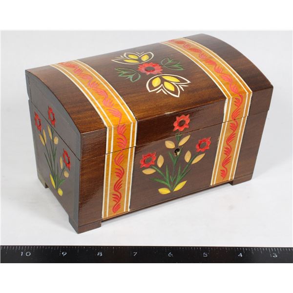 POLISH HANDCRAFTED KEYED JEWELRY BOX
