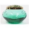 Image 2 : EMERALD GREEN MCM FLOWER FROG