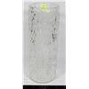 Image 1 : VINTAGE CLEAR GLASS VASE