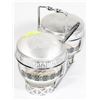 Image 2 : VINTAGE LIBBEY CONDIMENT-JAM JAR SET