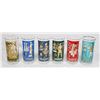 Image 1 : 6 VINTAGE LIBBEY INTERNATIONAL CITIES OF THE WORLD HIGHBALL GLASSES