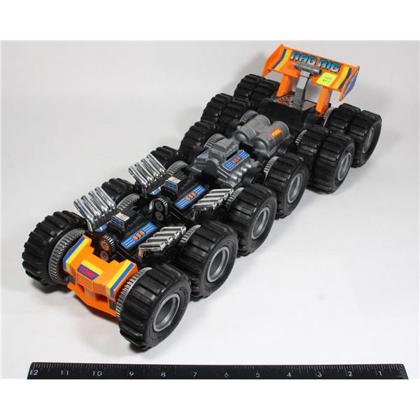 VINTAGE 1986 TOMY "RAD RIG" MONSTER TRUCK TOY