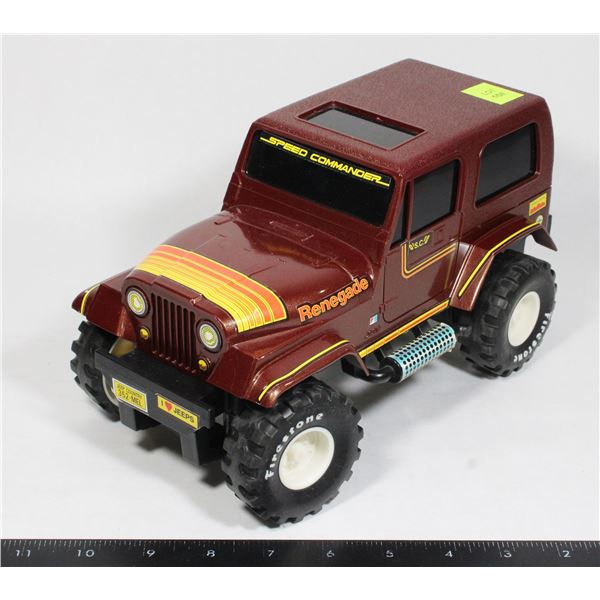 VINTAGE 1984 FISHER-PRICE CJ-7 SPEED COMMANDER JEEP RENEGADE