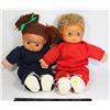 Image 1 : PAIR OF VINTAGE MID-80'S DANIEL HECHTER DESIGNER DOLLS
