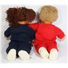 Image 2 : PAIR OF VINTAGE MID-80'S DANIEL HECHTER DESIGNER DOLLS