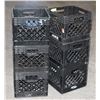 Image 1 : PLASTIC MILK CRATES