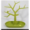 Image 1 : LIME GREEN TREE JEWELRY ORGANIZER OF TRINKET HOLDER
