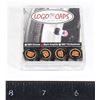 Image 1 : CADILLAC LOGO VALVE STEM CAP COVERS